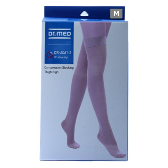 Dr Med Compression Stocking Thigh High (Medium) | Shopee Malaysia