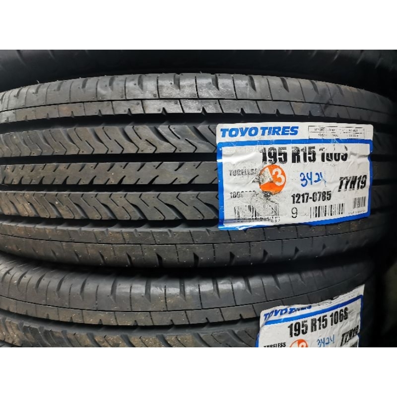 NEW BRAND DEAL 195R15 TOYO | Shopee Malaysia