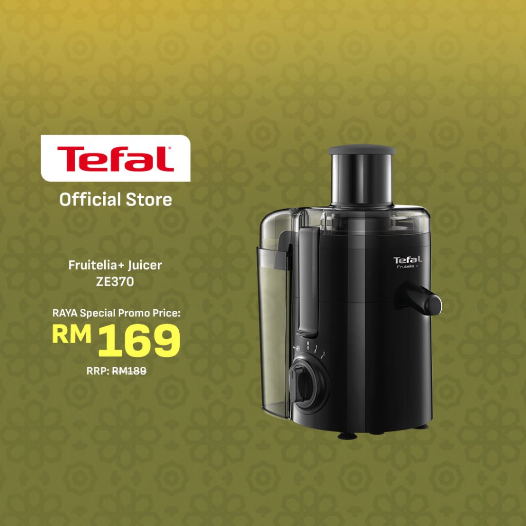 Tefal Frutelia Plus Juicer ZE370 | Shopee Malaysia