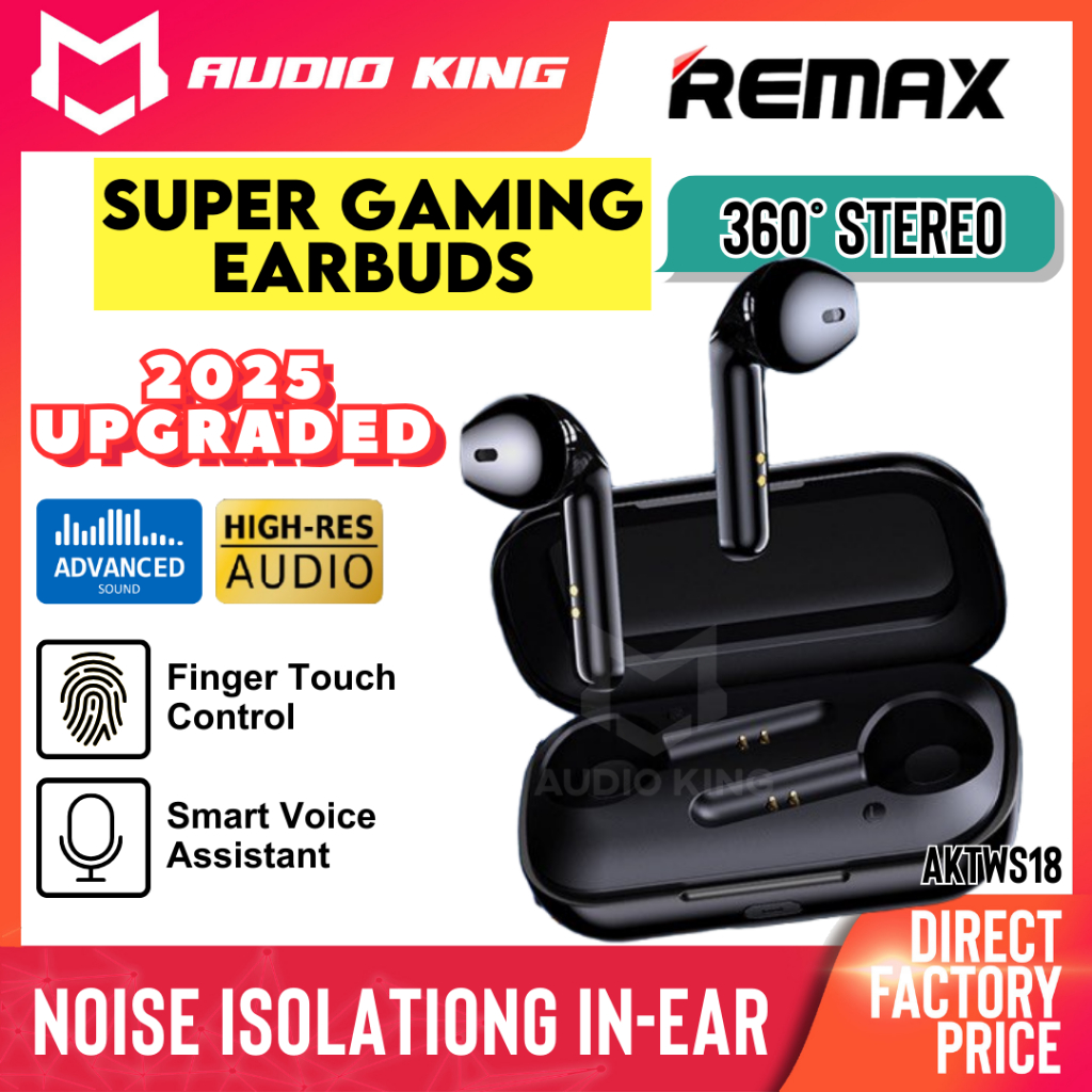 REMAX Hi Res Wireless Earbuds Bluetooth HD Stereo Bass TWS Blutooth ...
