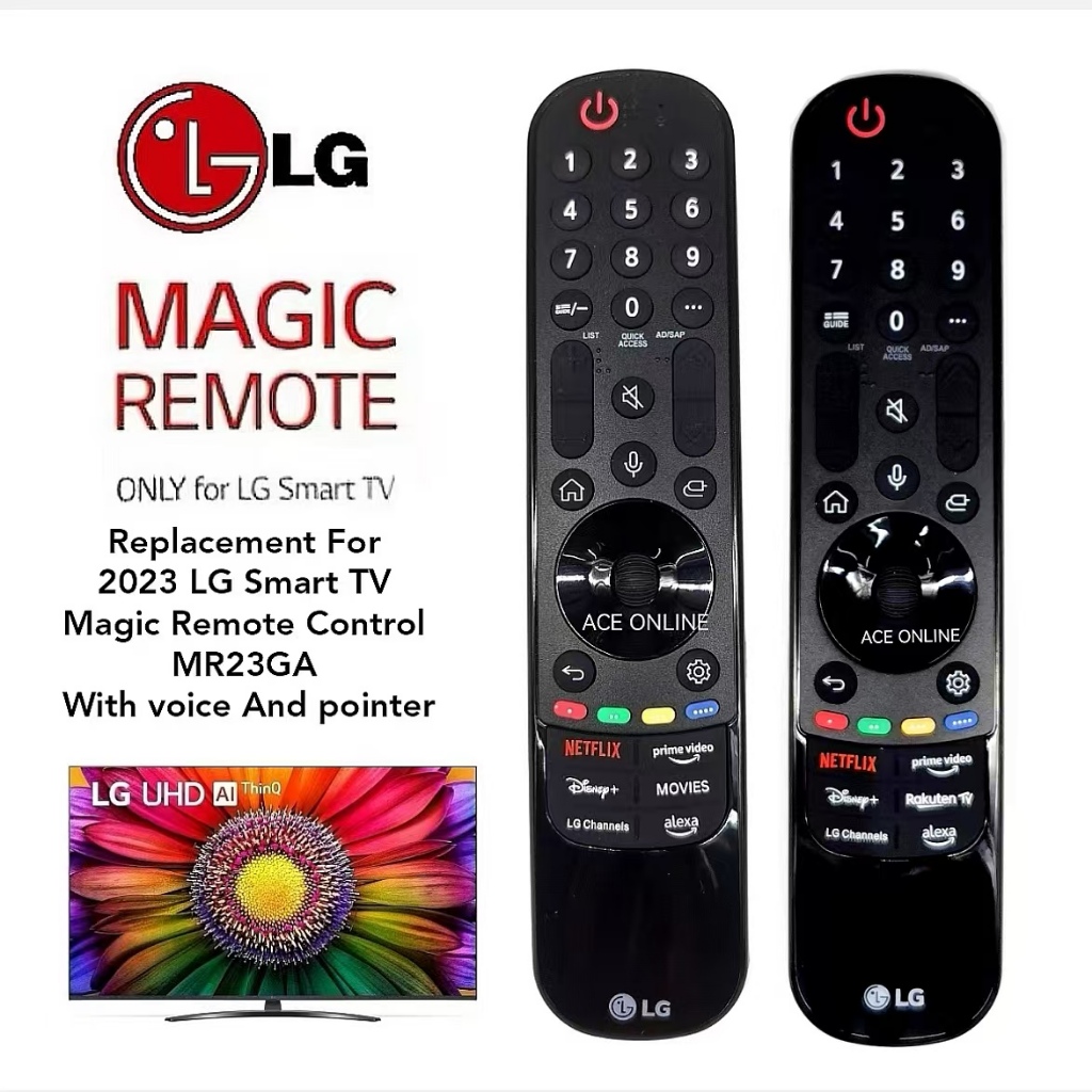 Replacement For 2023 LG Smart TV Magic Remote Control MR23GA With voice ...