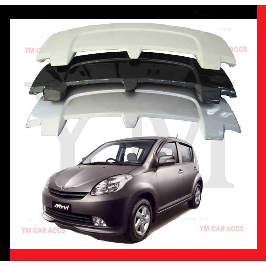 ABS Rear Spoiler OLD MYVI SE 2005 2006 2007 2008 2009 2010 With Color ...