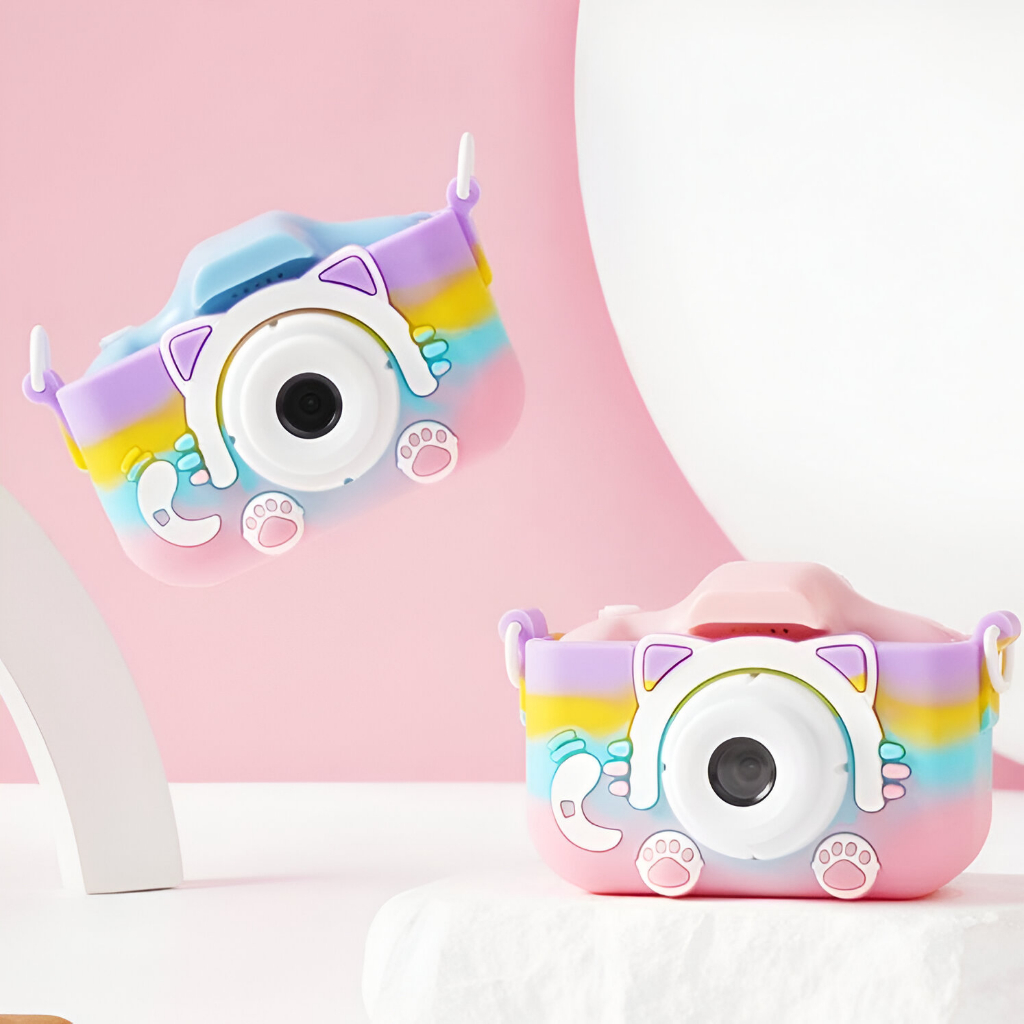 Colorful and Durable Kids Digital HD Camera with 2 Lenses for Cool ...