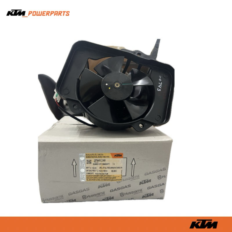 FAN RADIATOR DUKE 200 V2/ DUKE 250 /V2 RC 200/ V2 / RC200/RC390 KTM ...