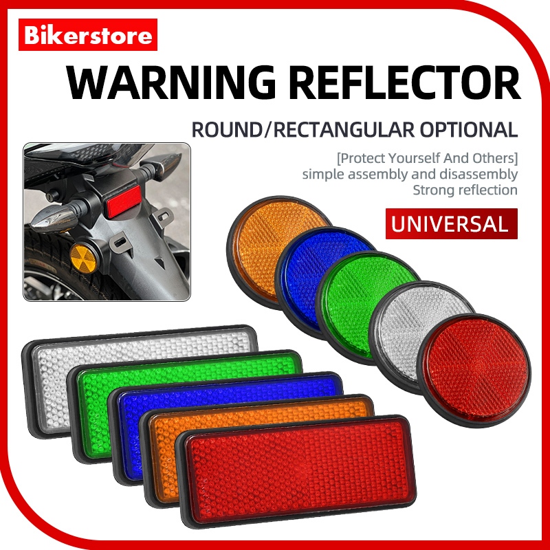 Reflector Warning Light Motorcycle Pemantul Cahaya Light Motor Safety ...
