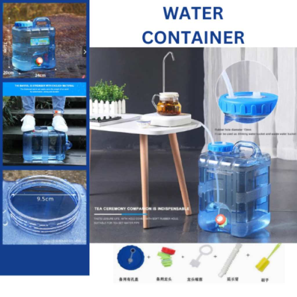 Bekas Air Water Bucket Portable Bucket Portable Water Tank Bucket with ...
