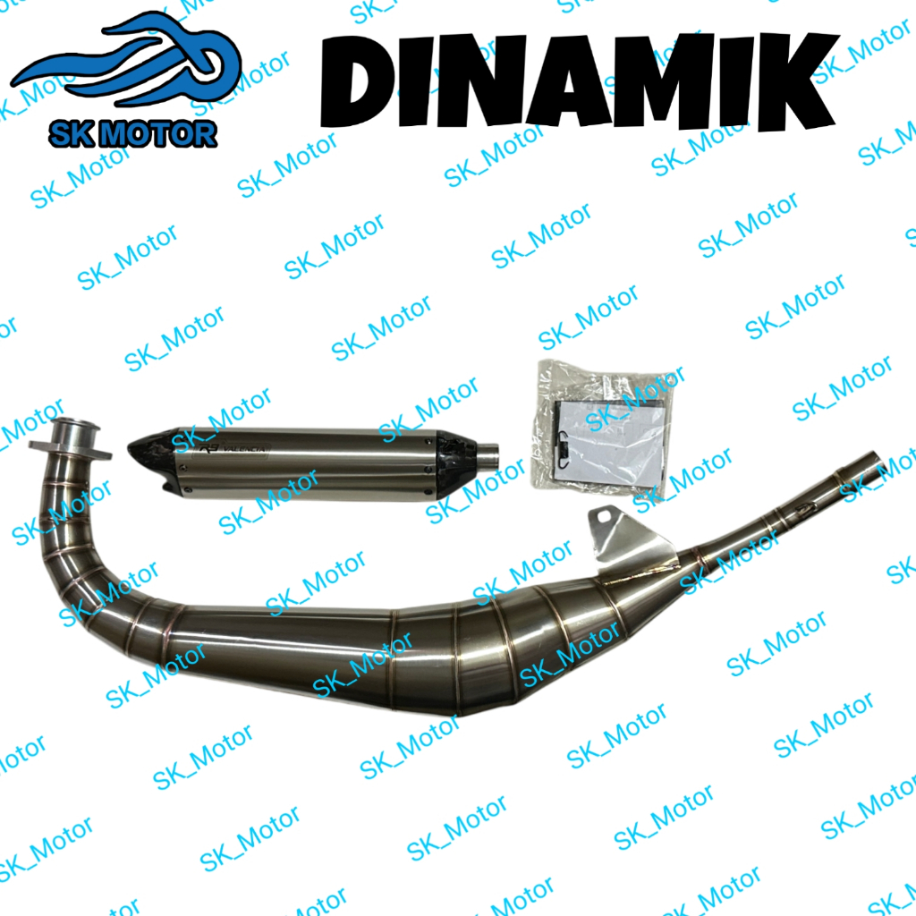 R9 Modenas DINAMIK 120 Racing Exhaust Valencia Stainless Muffler Ekzos ...