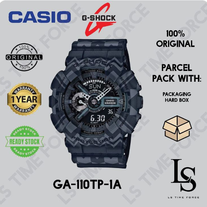 G-SHOCK ORIGINAL GA-110TP-1A/GA-110TP-1AER/GA-110TP/GA110TP | Shopee ...
