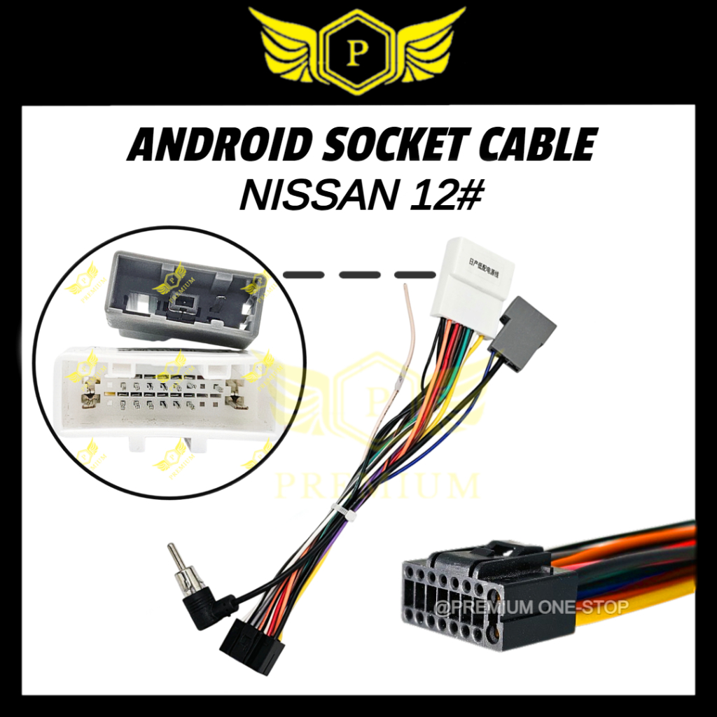 NISSAN NAVARA D40 2008-2015 9 INCH ANDROID CASING (FREE CABLE+6PCS ...