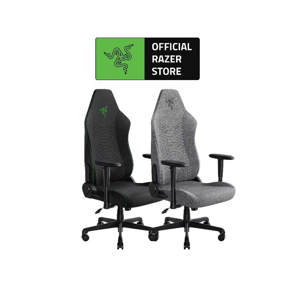 Razer Iskur V2 X Ergonomic Gaming Chair | BLACK / LIGHT GREY | Built-in ...