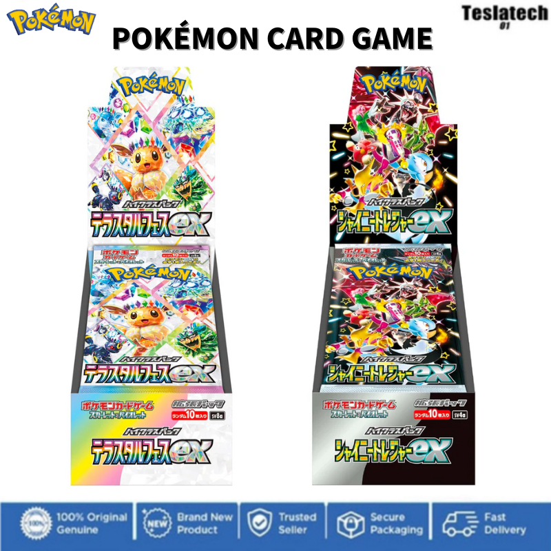 what percentage does gamestop pay for pokemon cards Pokemon Terastal Festival ex Booster Box (Japanese) main image 1