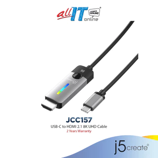 j5Create USB-C® to HDMI 2.1 8K UHD Adapter (JCA157)