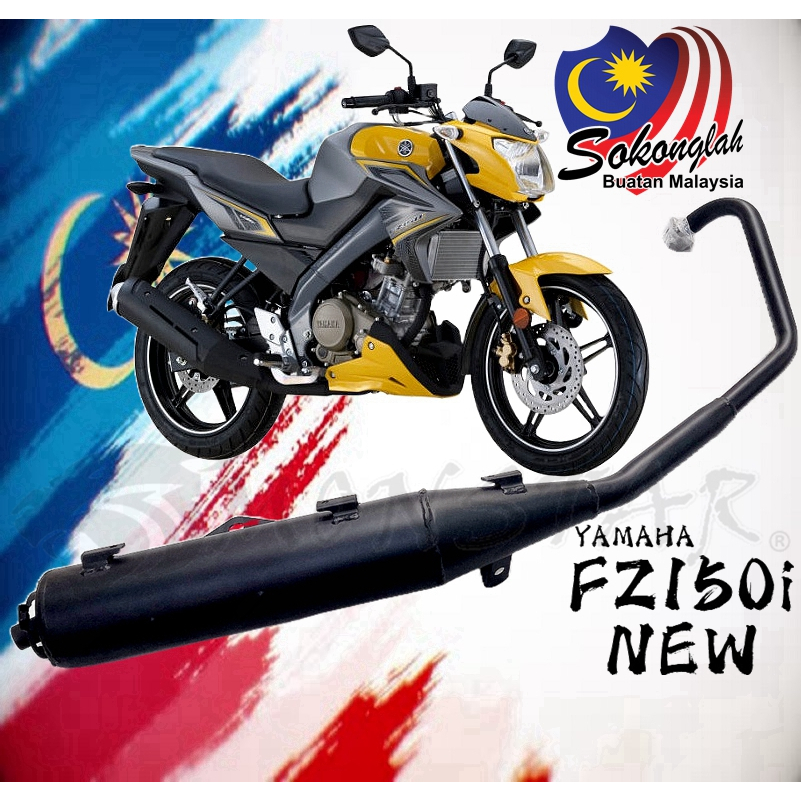 YAMAHA FZ150 150I NEW V3 V4 FZ 150 STD EXHAUST EJM MUFFLER STANDARD ORI ...