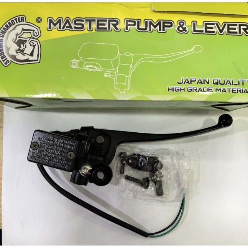 SYM SM SPORT 110-R FRONT MASTER BRAKE PUMP WITH BRAKE LEVER SET - BY ...