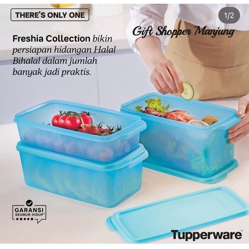 Tupperware Freshia Collection Set with Free Gift | Shopee Malaysia
