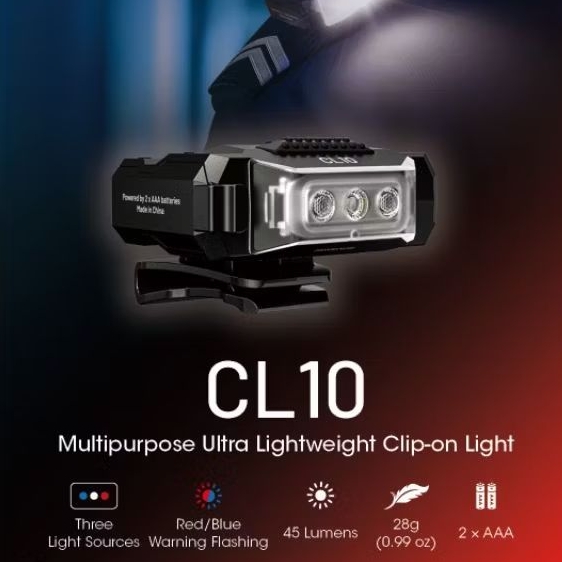 NITECORE CL10 Torchlight Multipurpose Clip On Light Lampu Suluh PDRM ...