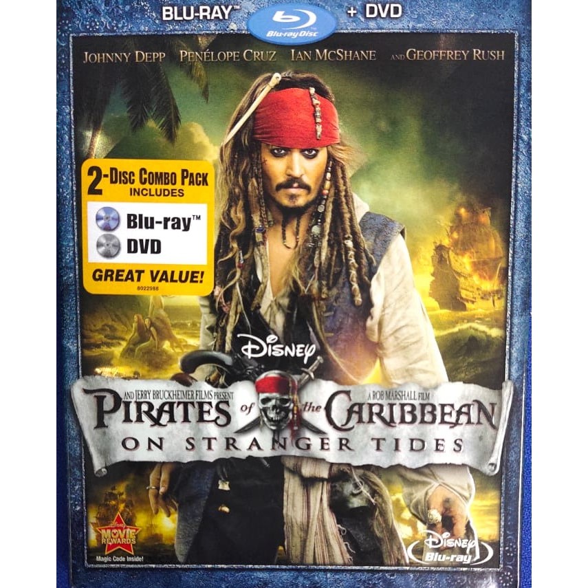 Pirates of the Caribbean on Stranger Tides (Blu-Ray) | Shopee Malaysia