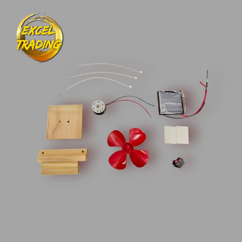 Project RBT Tahun 5 : DIY Solar Fan 3D Wooden Wood Powered Fan / Model ...
