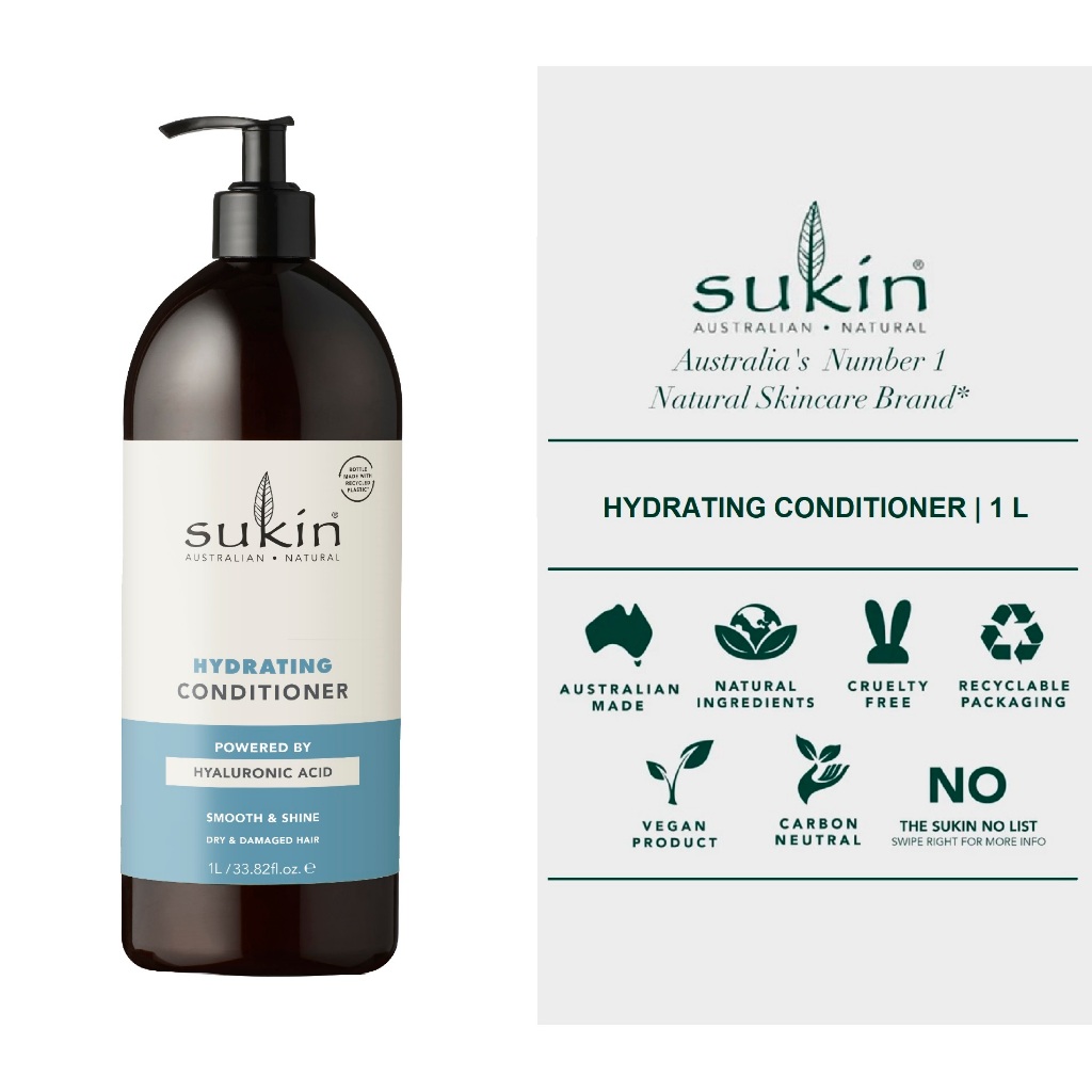 Sukin Hydrating Conditioner 1 Litre