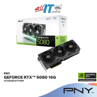 PNY GeForce RTX 5080 Triple Fan 16GB GDDR7 Graphics Card | VCG508016TFXPB1