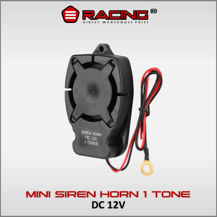 [LOCALSELLER] 12V Car Truck 1 Tone Siren Warning Alarm Anti-Theft ...