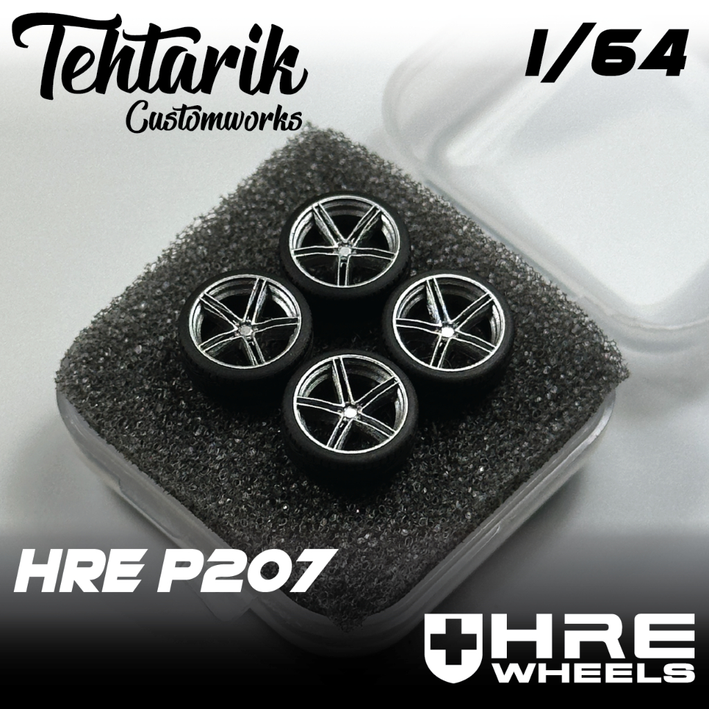HRE P207 Resin Rims 1:64 Scale 10mm | Shopee Malaysia