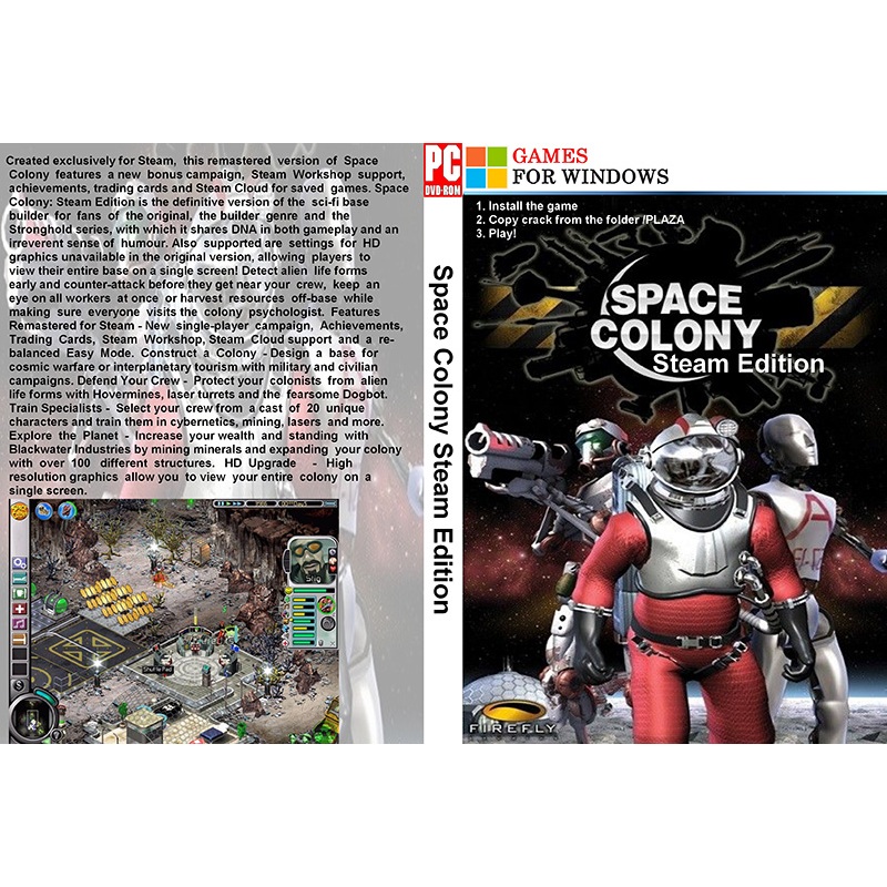 space colony steam edition PC Game Windows | Shopee Malaysia