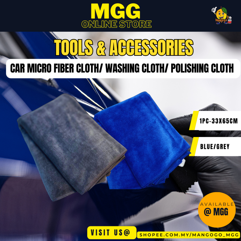 (MGG) Car Micro Fiber/Car Wash Cloth/Polishing Cloth | Shopee Malaysia