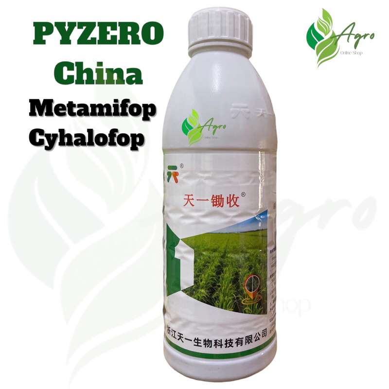 PYZERO + Clincher 1L (2bahan)Racun Rumpai padi/Rumput sambau/Colok Cina ...