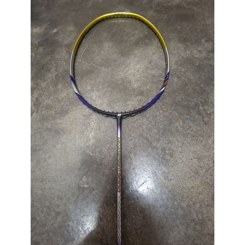 Yonex Nanospeed 9000 type X badminton racket japan code used Rare ...
