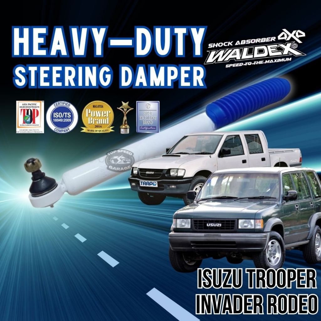 WALDEX Heavy Duty Steering Damper Isuzu Invader Rodeo Trooper | Shopee ...