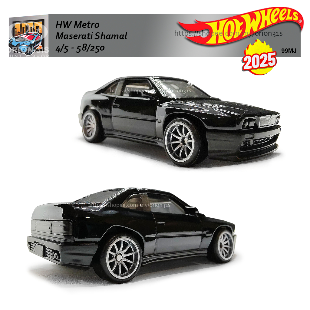 Maserati Shamal Hot Wheels Metro 2025 58/250