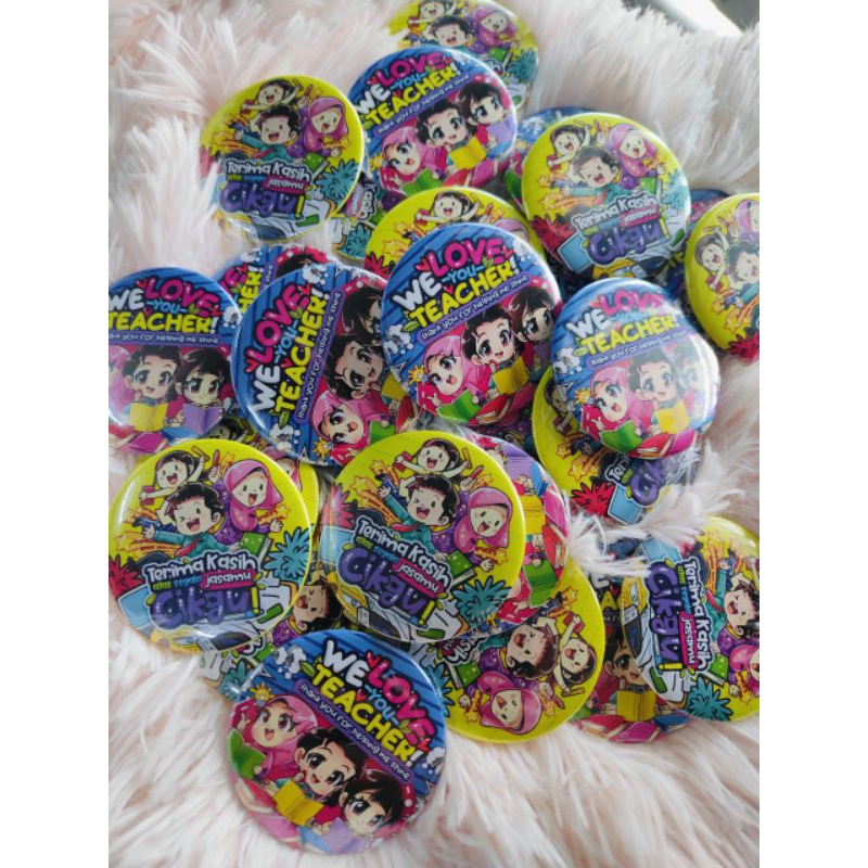 Button Badge Hari Guru / Happy Teachers Day Hadiah Hari Guru | Shopee ...