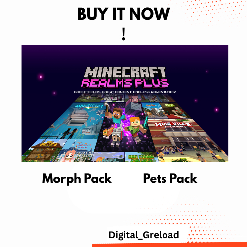 Minecraft Bedrock Edition Realms Pack PC XBOX Games | Shopee Malaysia
