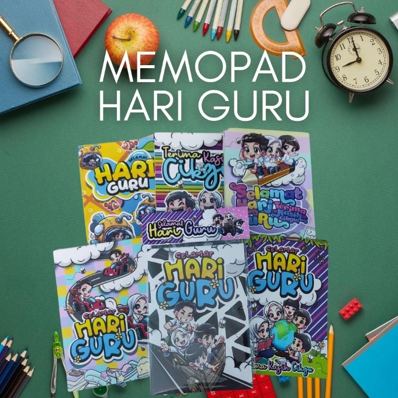 Memo pad gift Hari guru | Shopee Malaysia