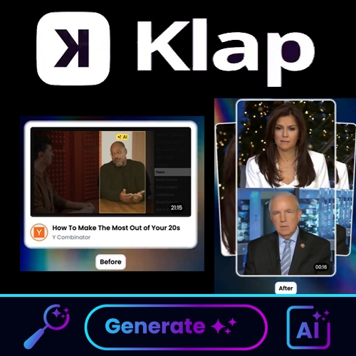 KLAP – TURN LONG VIDEOS INTO VIRAL SHORTS AUTOMATICALLY WITH AI-POWERED ...