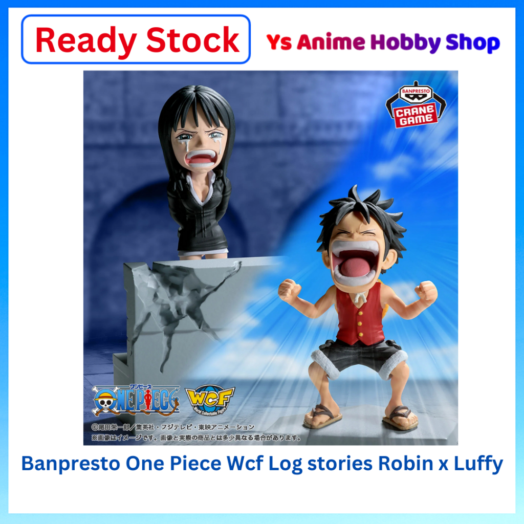 【Ready Stock】Banpresto ONE PIECE WCF Log Stories Enies Lobby Robin x ...