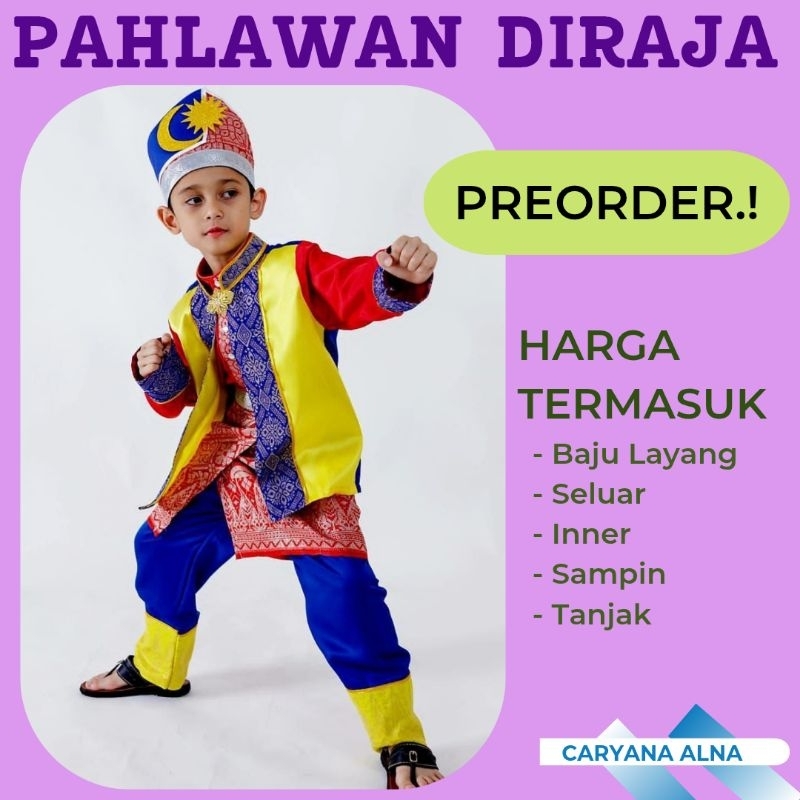 Hot Item 🔥 PAHLAWAN DIRAJA. Baju merdeka | Shopee Malaysia