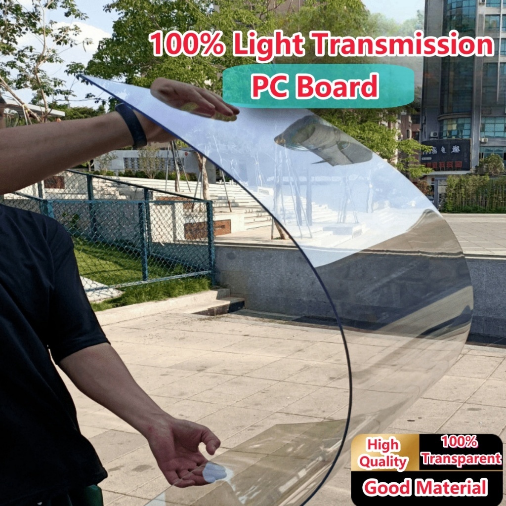 PC FLAT TRANSPARENT ROOF /ATAP CERAH LUTSINAR RATA 1mm/2mm ...