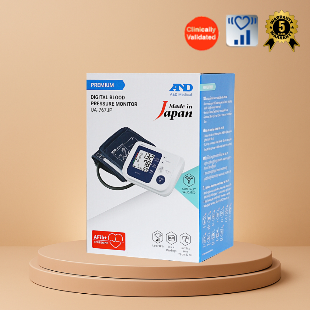 A&D Blood Pressure Monitor UA-767JP (Made in Japan) | Shopee Malaysia