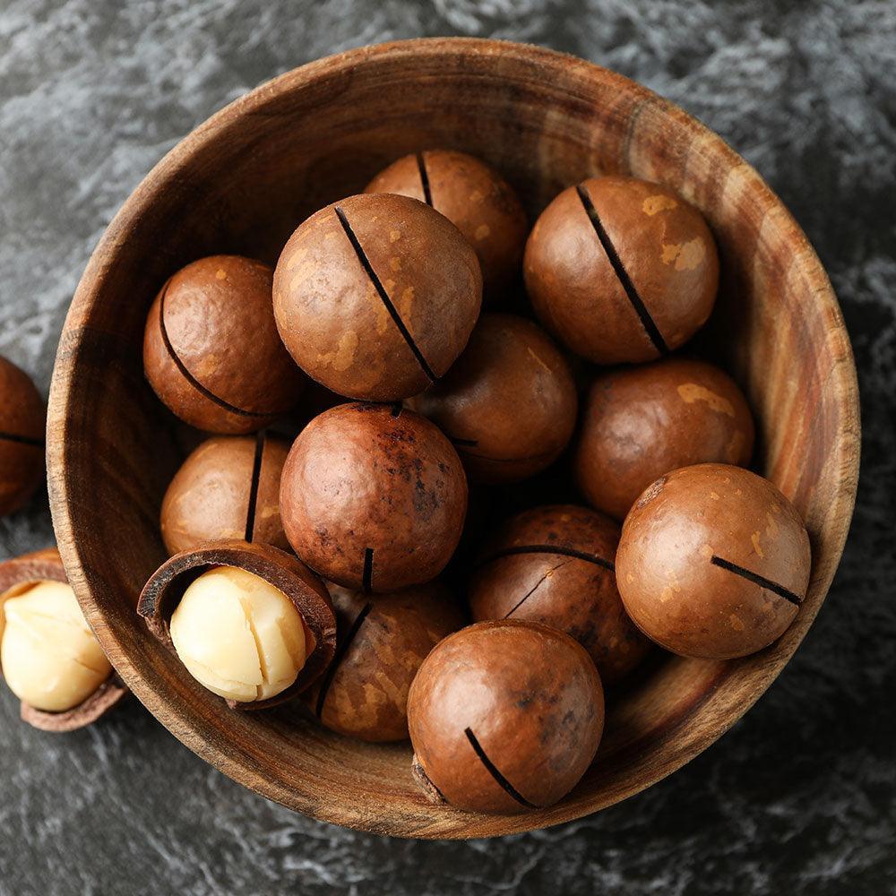 Australian Roasted Macadamia With Shell Salted Premium 500gram | Shopee ...