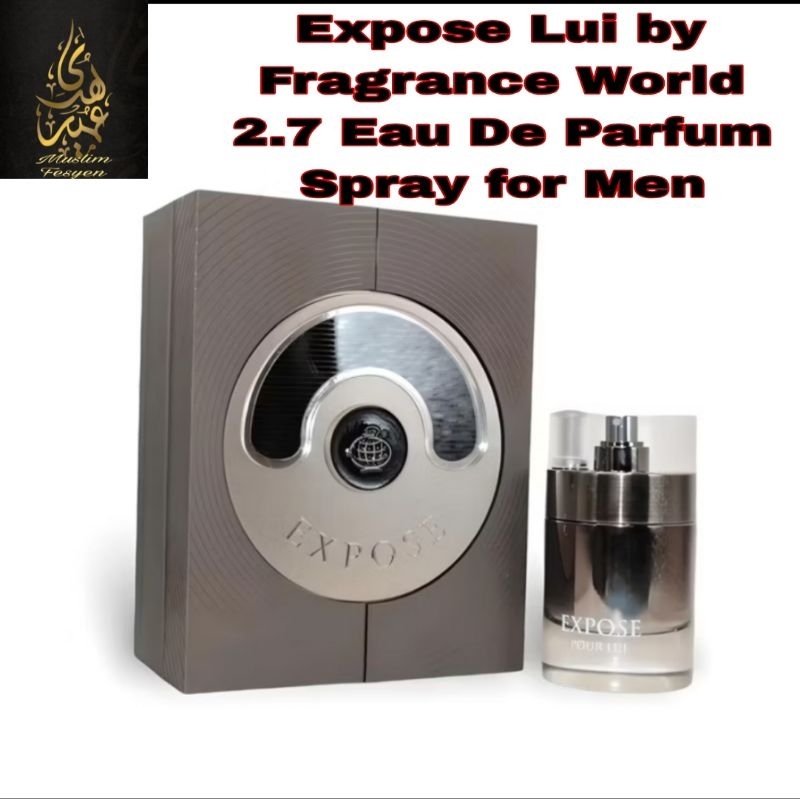 Expose Lui by Fragrance World 2.7 Eau De Parfum Spray for Men | Shopee ...