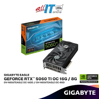 GIGABYTE GeForce RTX 5060 Ti EAGLE 16GB GDDR7 Graphics Card | GV-N506TEAGLE OC-16GD