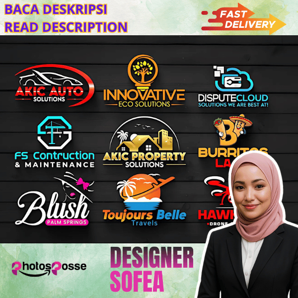 [BACA DESKRIPSI] SERVIS DESIGN LOGO MURAH /LOGO DESIGNING SERVICE [READ ...