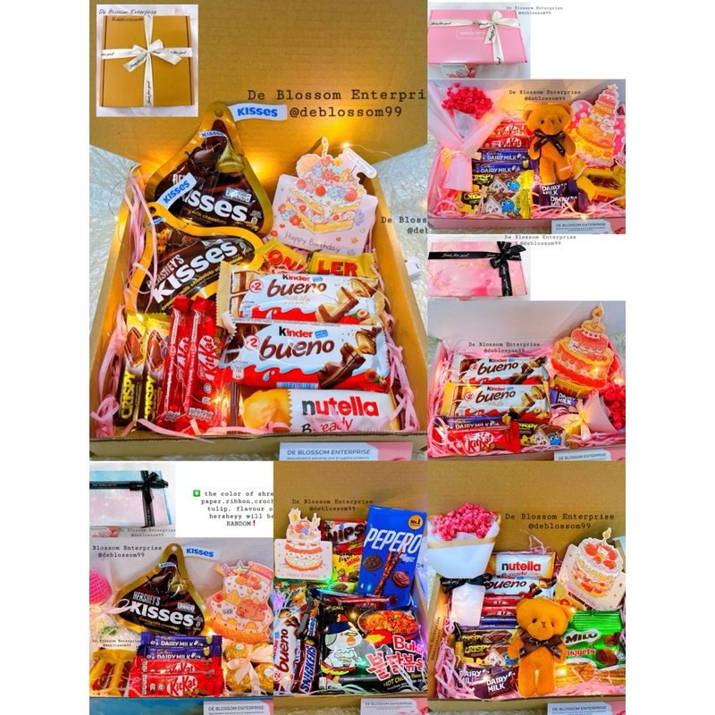 TEMA Hari Jadi Kotak Hadiah Coklat Happy Birthday Theme Birthday Gift ...