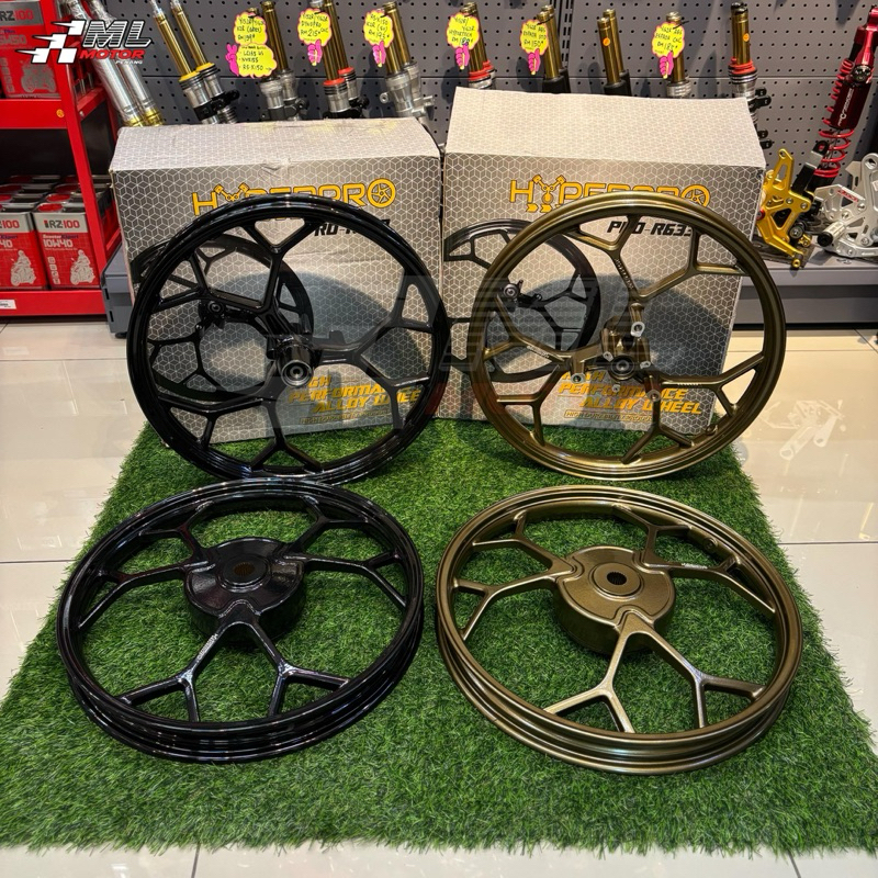 NVX V1 V2 HYPERTECH CAST WHEEL SPORT RIM NVX155 PRO-R633 1.60/1.60X17 ...