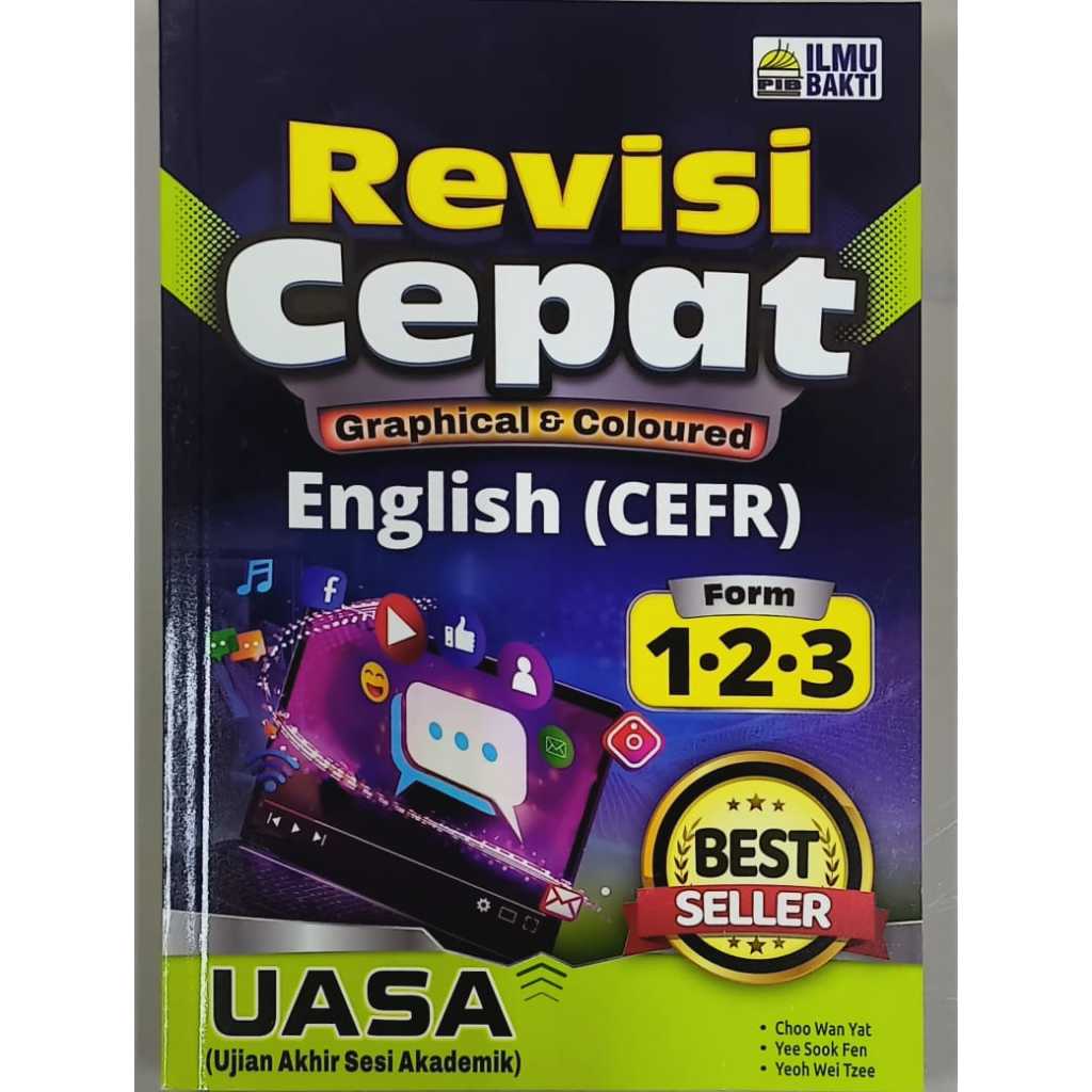 PBS | REVISI CEPAT GRAPHICAL & COLOURED ENGLISH (CEFR) FORM 1.2.3 ...