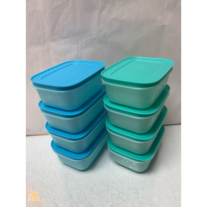 Tupperware FreezerMate Gen II Small Low (4pcs) 450ml | Shopee Malaysia