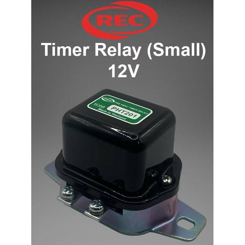 PHT-201 (12V) / PHT-203 (24V) BRAND REC GLOW PLUG RELAY MINI SIZE (12V ...