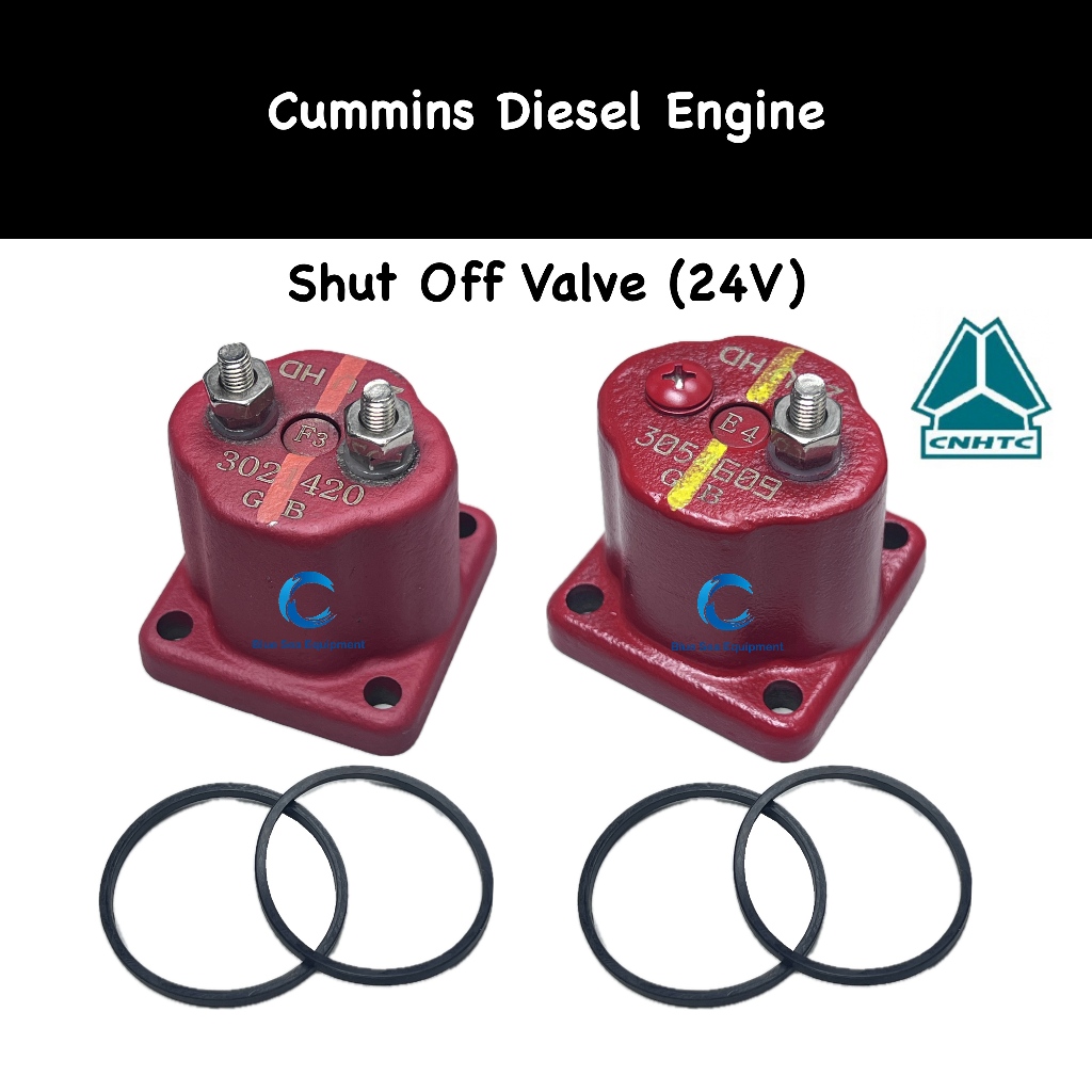 Shut Off Valve (24V) for Cummins Diesel Engine | Shopee Malaysia